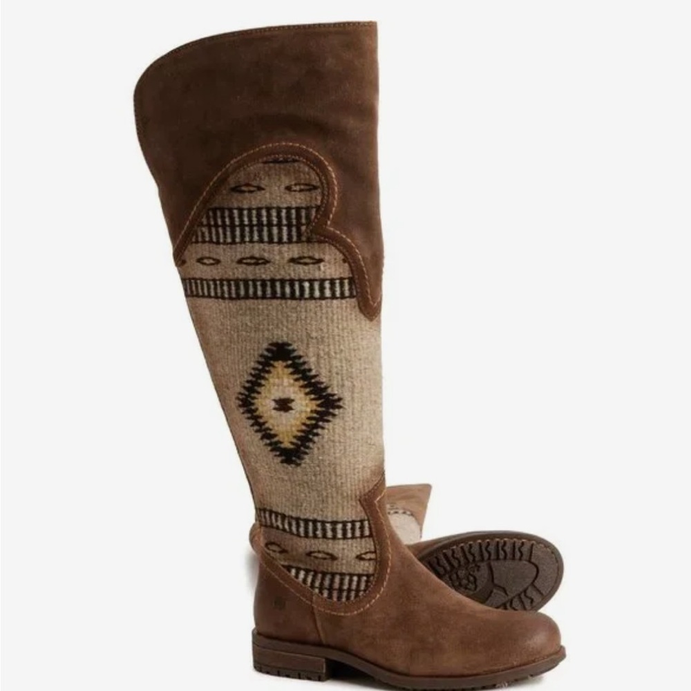Born Brown and Gray Over the Knee Boots
NWT. CG - Picture 2 of 4